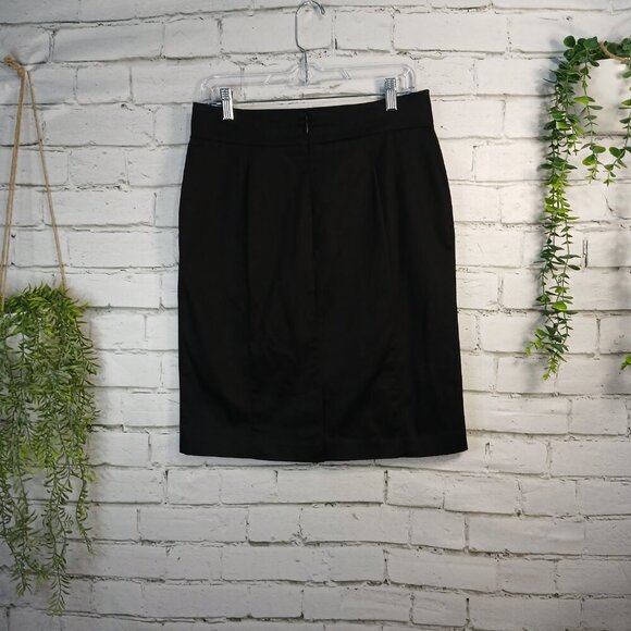 WORTHINGTON BLACK PENCIL SKIRT, SIZE 10, ABOVE THE KNEE LENGTH,WOMENS - Picture 4 of 8
